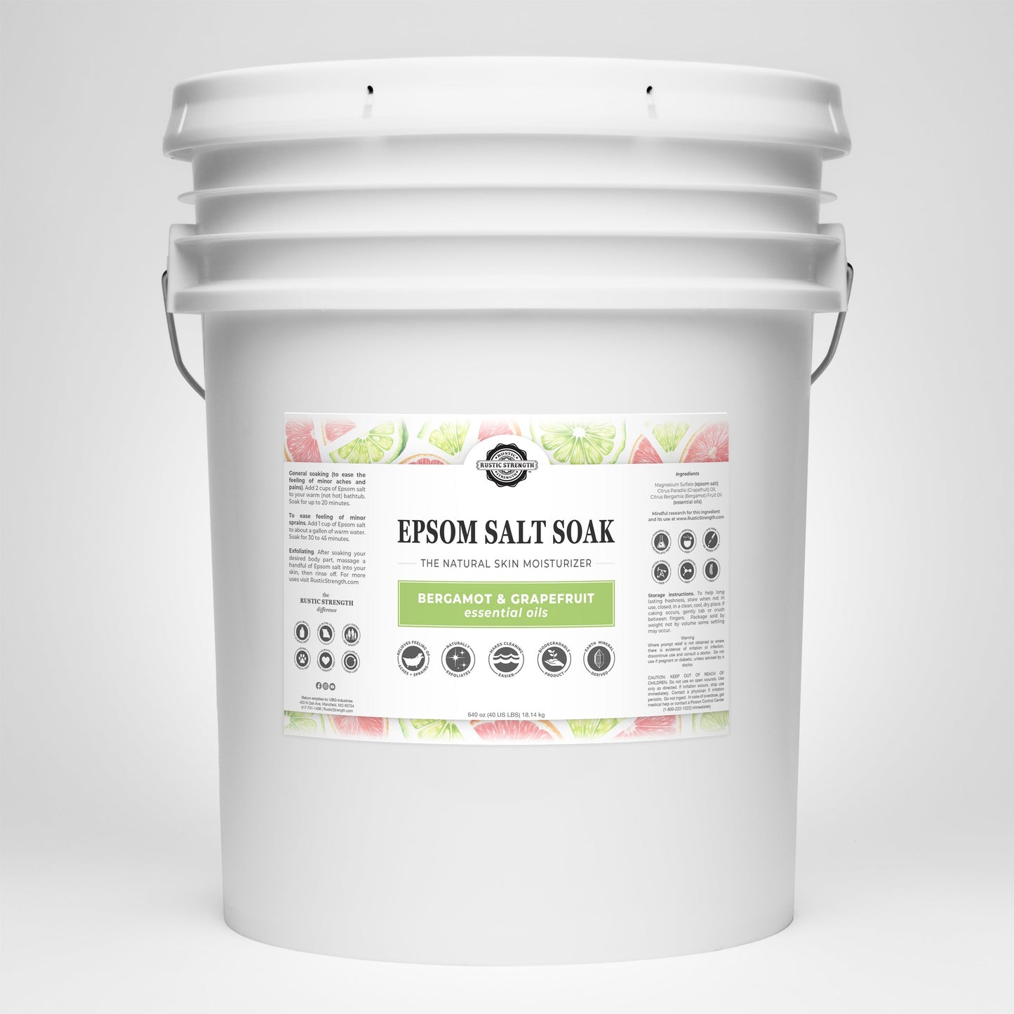 Epsom Salt Soak | Bergamot & Grapefruit