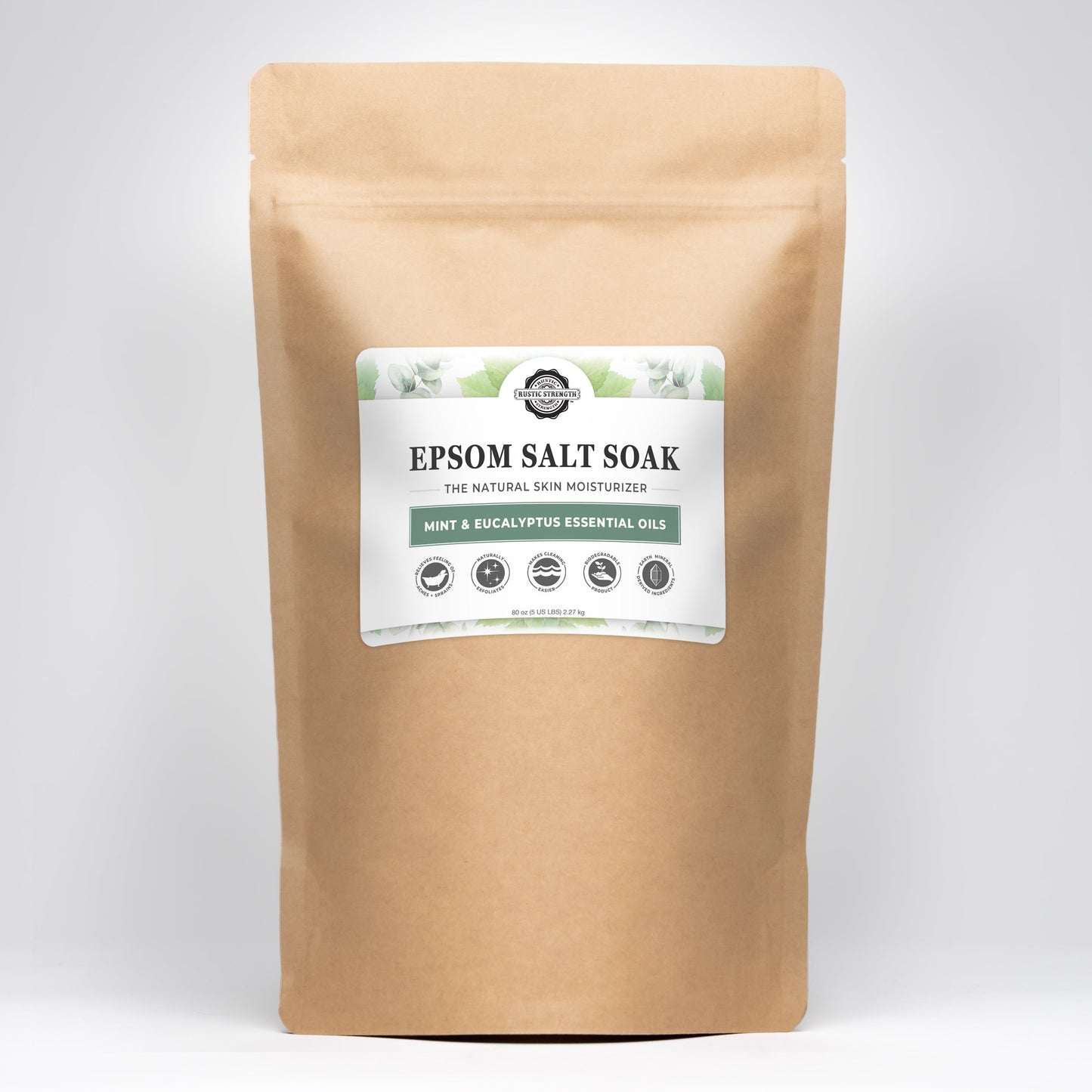 Epsom Salt Soak | Mint & Eucalyptus