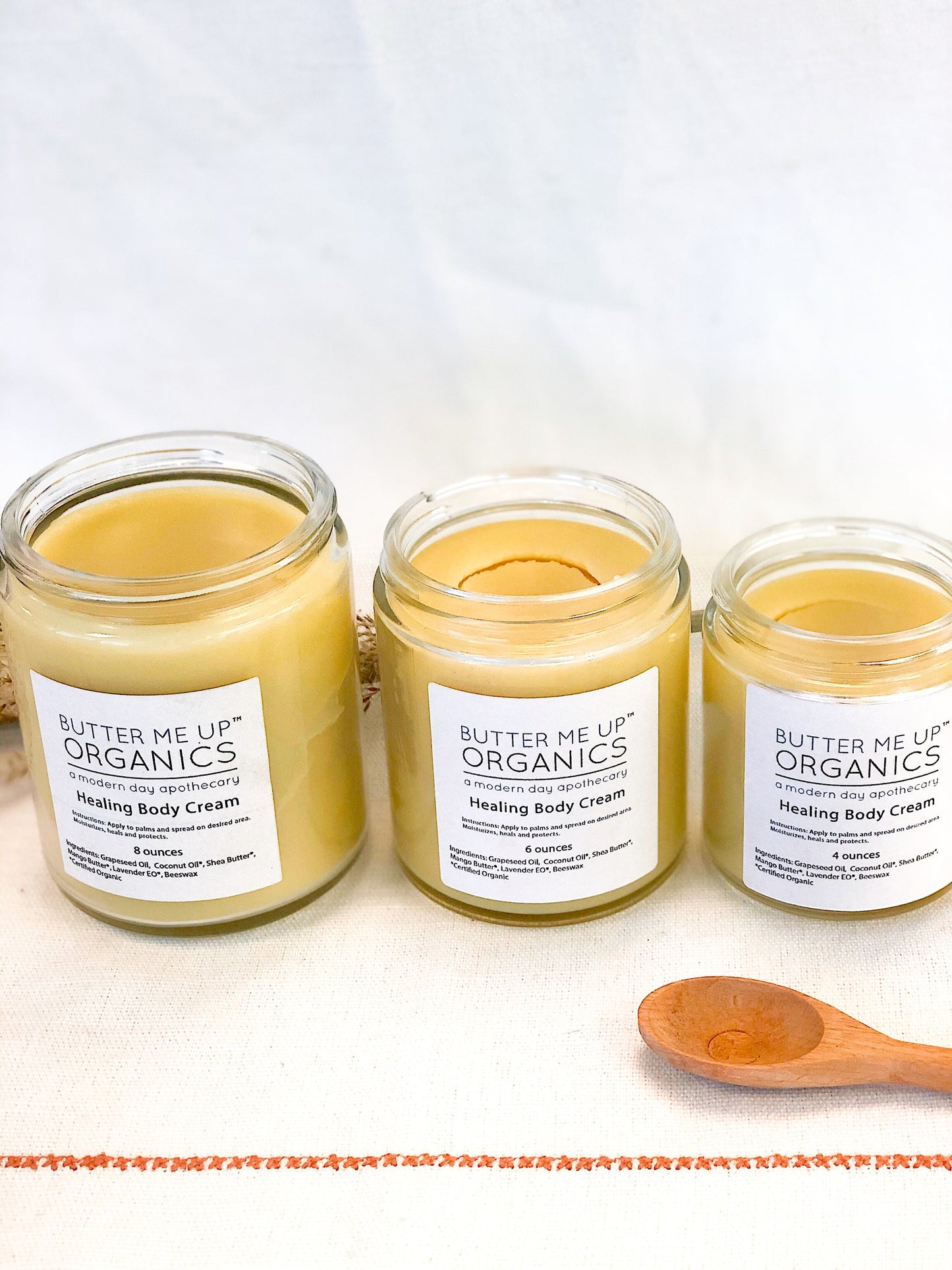 Healing Body Cream / organic body lotion / winter skin / dry skin
