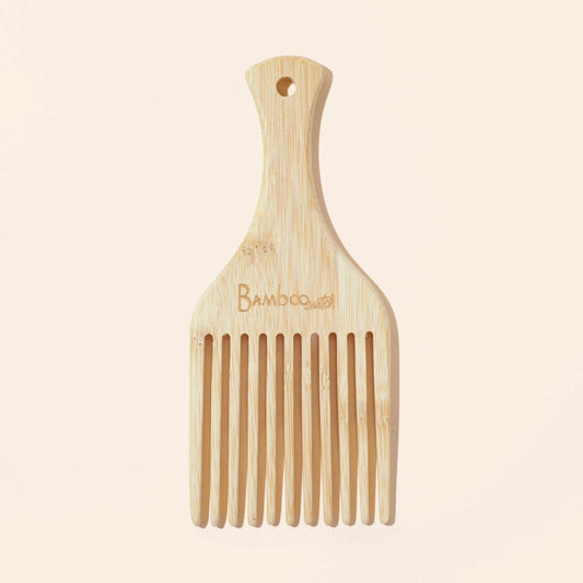 Bamboo Hair Pick