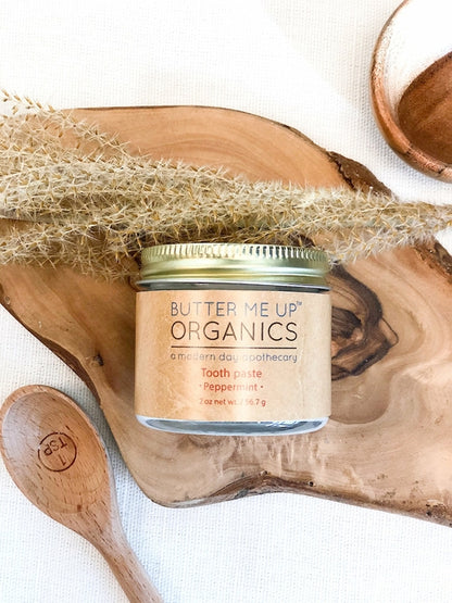 All Natural Organic Whitening Toothpaste / Oral Care Kit / Remineralizing Toothpaste